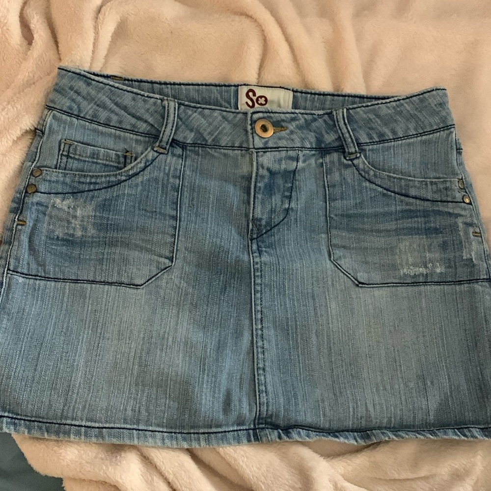 SO brand mini skirt